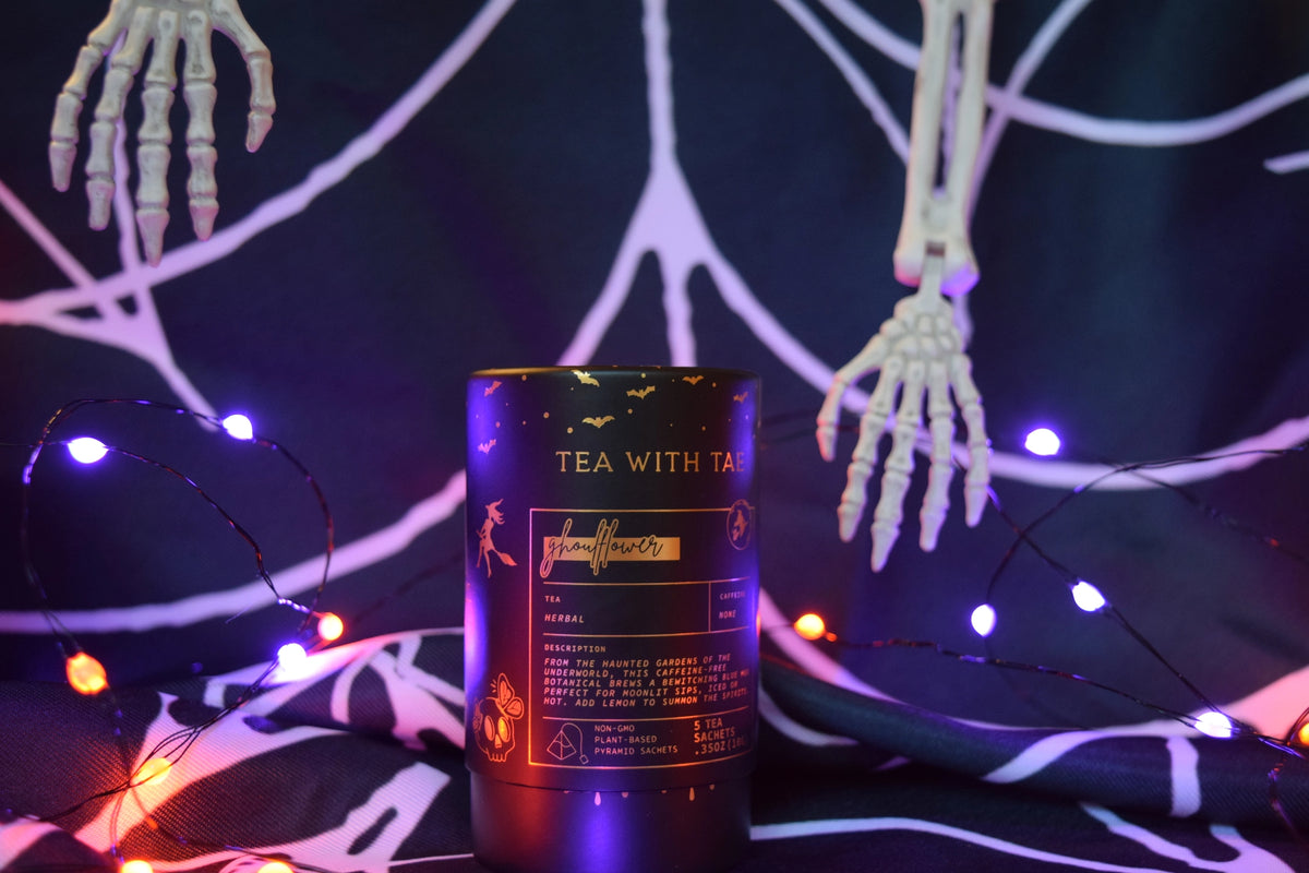 Ghoulflower Halloween Mini Tea Tube