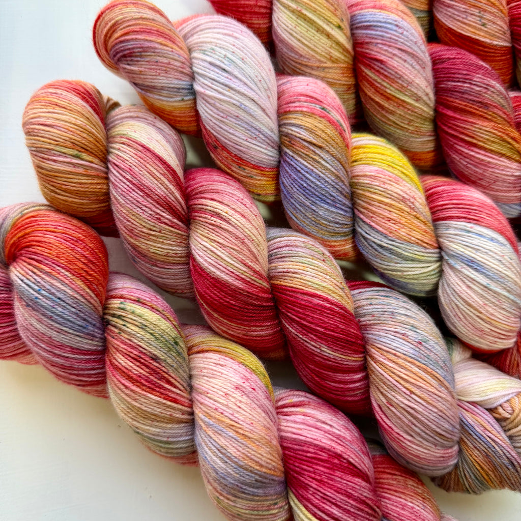 Storyteller Yarn | Hand-Dyed Sock Yarn | Spring Fling