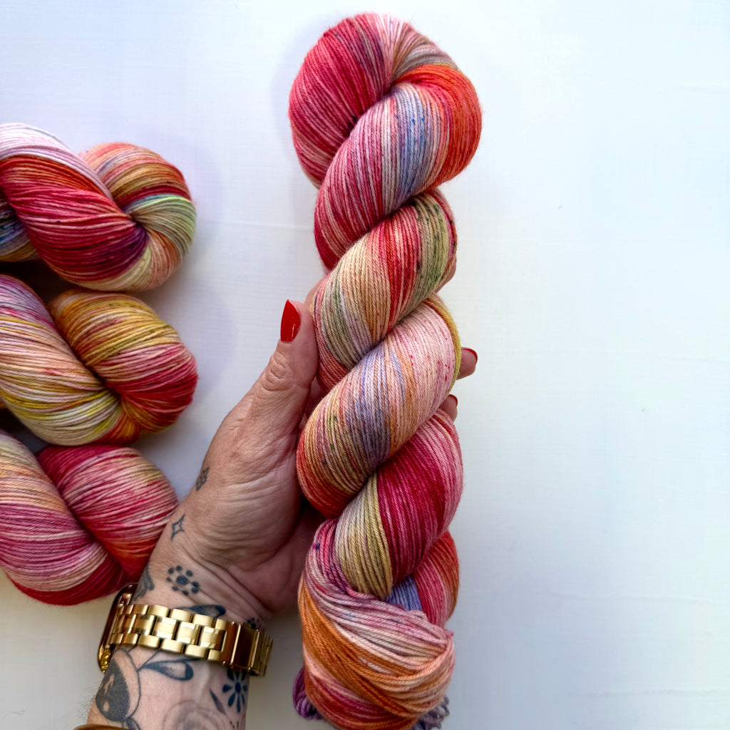 Storyteller Yarn | Hand-Dyed Sock Yarn | Spring Fling