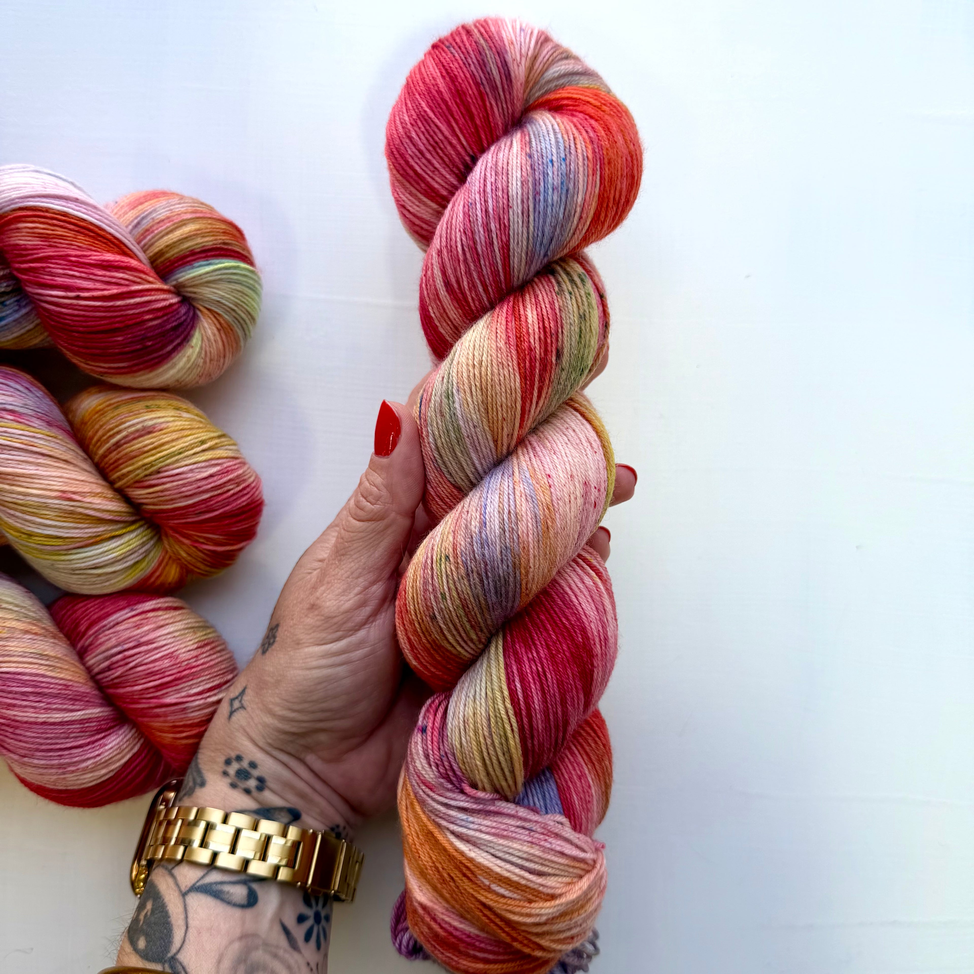 Storyteller Yarn | Hand-Dyed Sock Yarn | Spring Fling