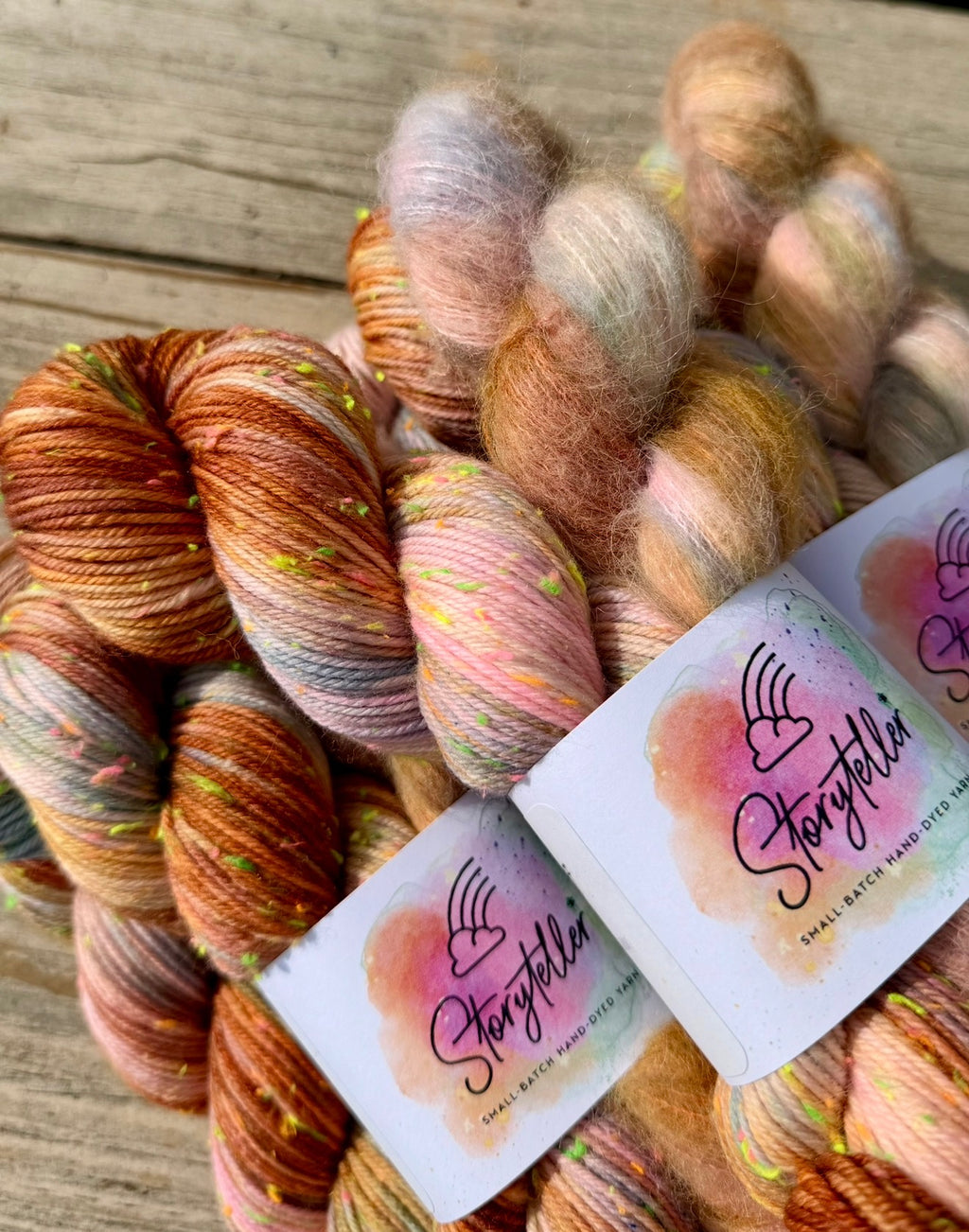 Storyteller Yarn | Hand-Dyed Yarn Set | Between Seasons