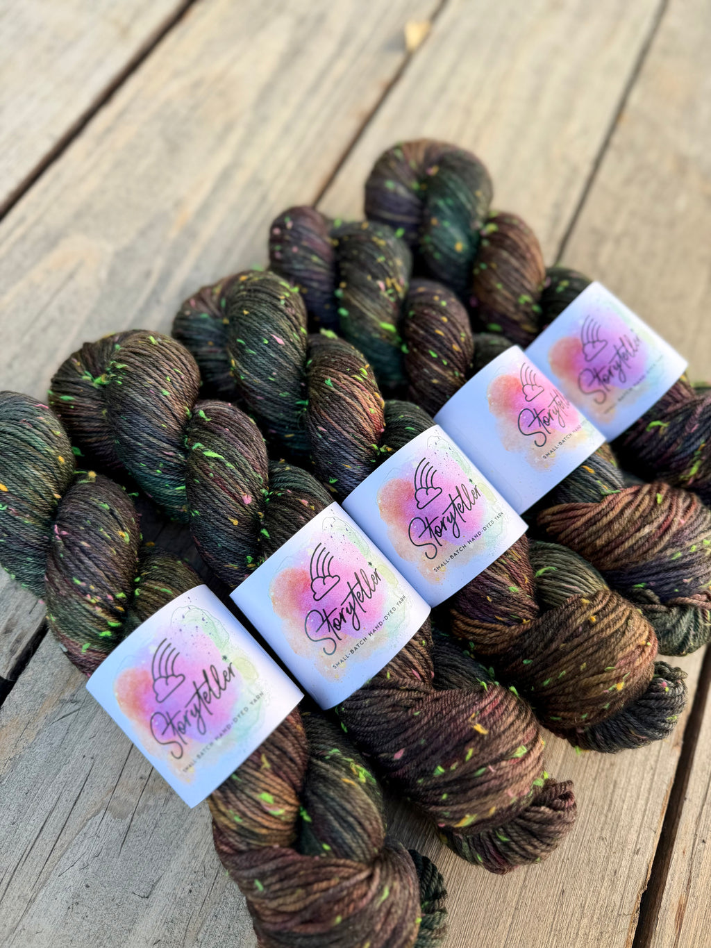 Storyteller Neon Tweed DK | Book of Spells