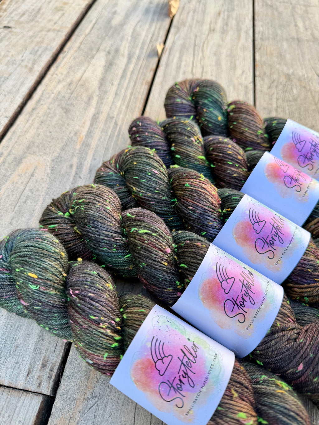Storyteller Neon Tweed DK | Book of Spells