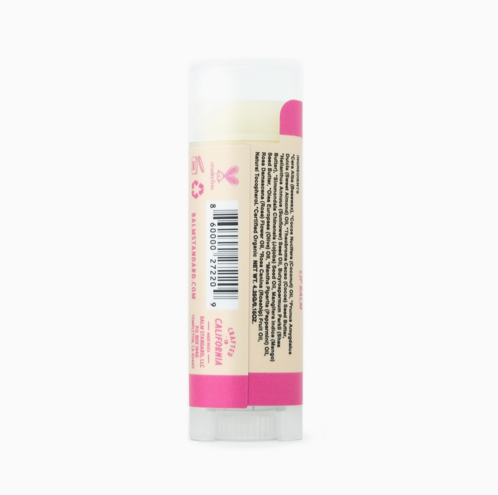 Balm Standard - Rose Petal & Mint Lip Balm