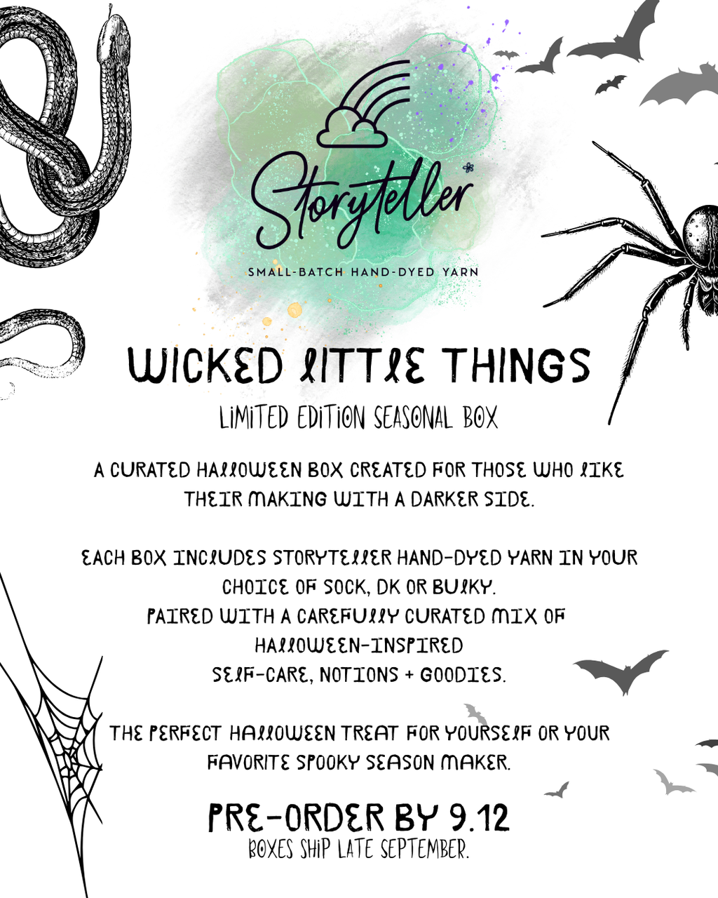 Wicked Little Things | Limited Edition Seasonal Curated Maker Box