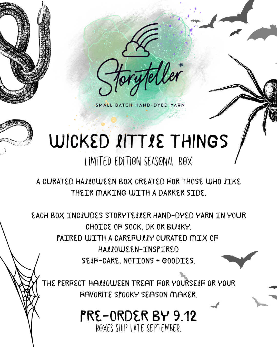 Wicked Little Things | Limited Edition Seasonal Curated Maker Box
